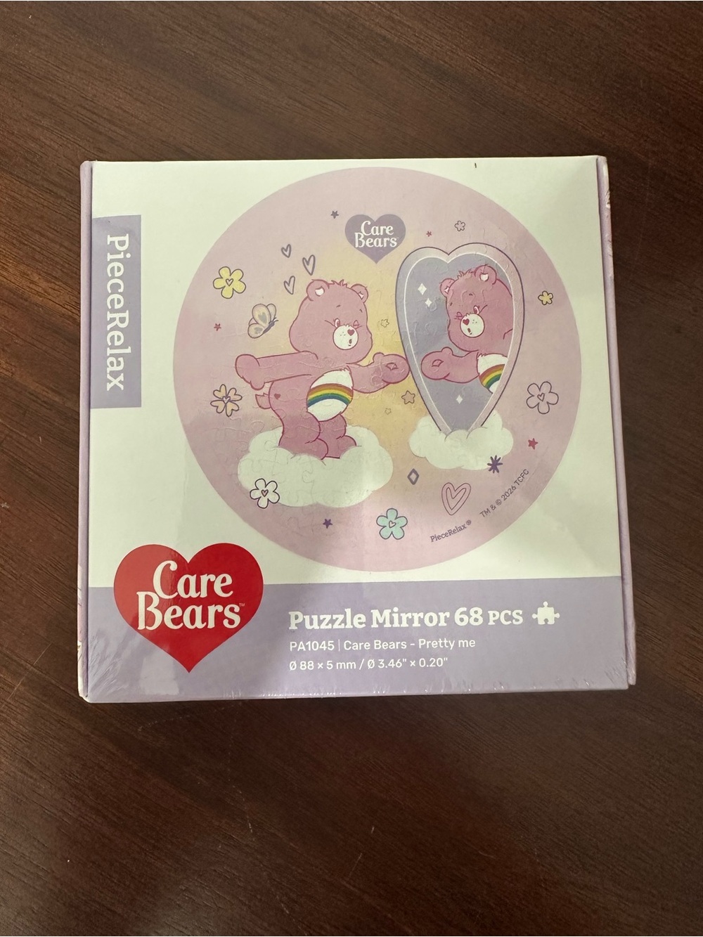 Care Bears X PieceRelax Puzzle Mirror 68 Pcs Plastic Jigsaw Pretty Me New Viral